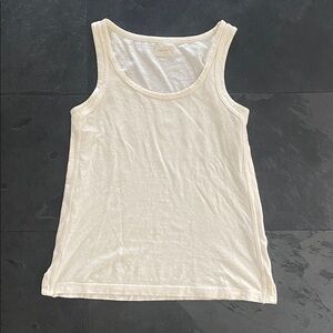 Poetry Tank Hemp and Cotton Cream Ecru Size 2